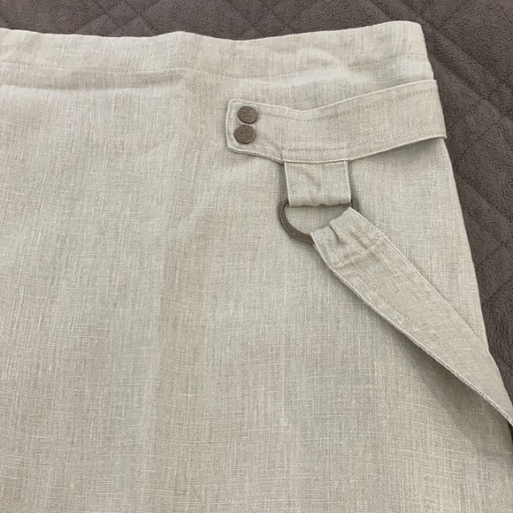São Paulo NWOT Long Linen Skirt size 8 - Picture 12 of 17